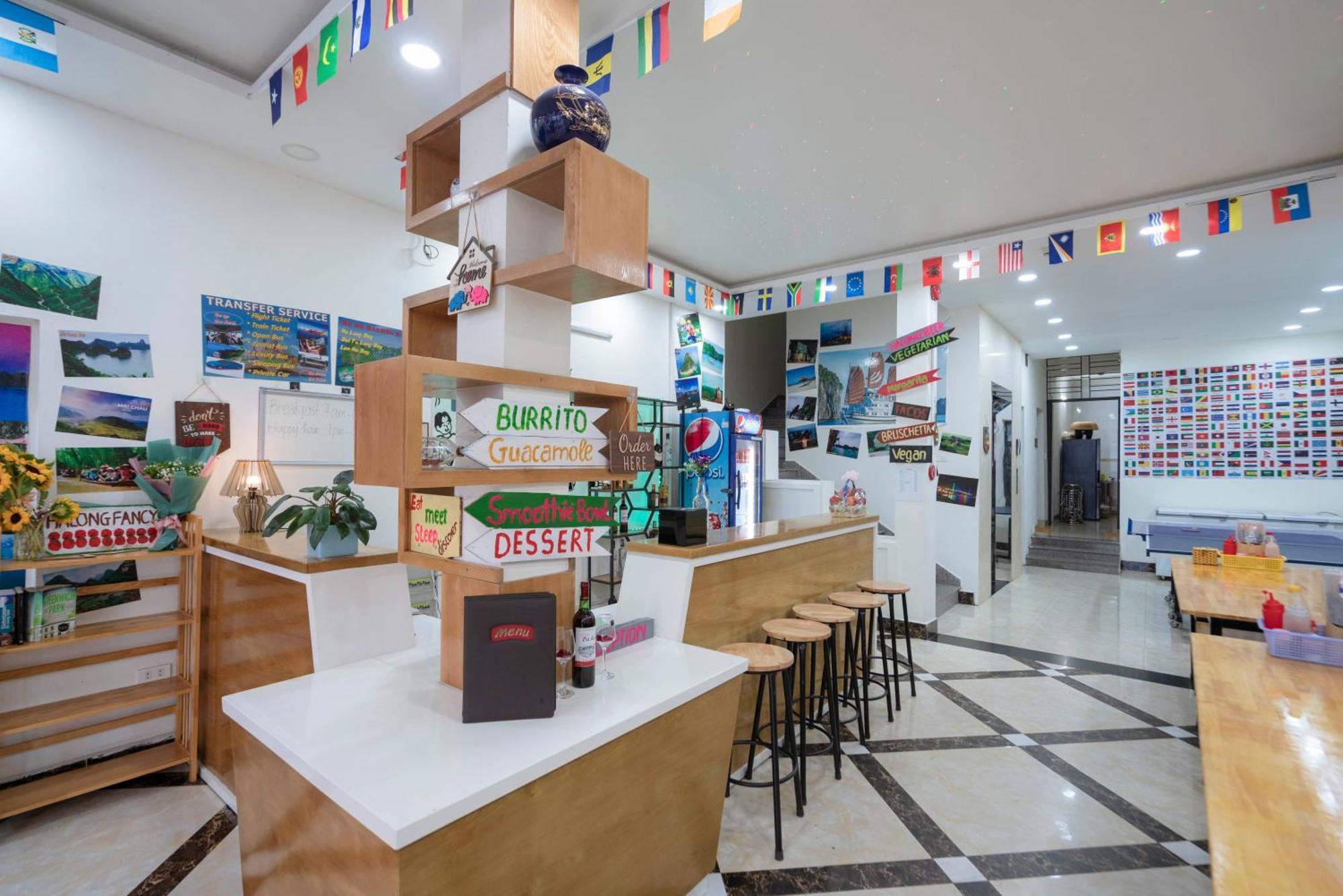 Ha Long Fancy Hostel With Vegetarian And Vegan Restaurant Zewnętrze zdjęcie